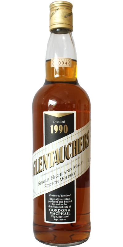 Glentauchers 1990 GM  Licensed Bottling