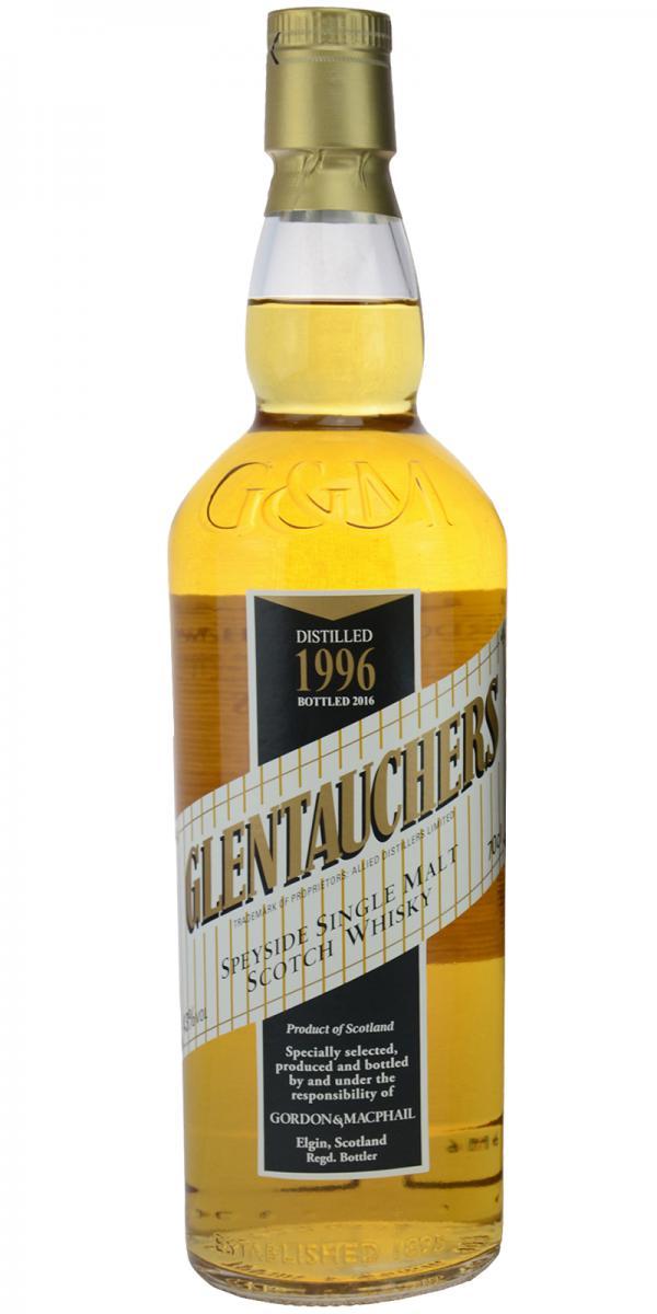 Glentauchers 1996 GM  Licensed Bottling