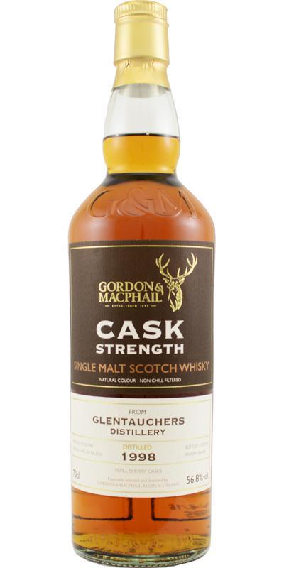 Glentauchers 1998 GM  Cask Strength