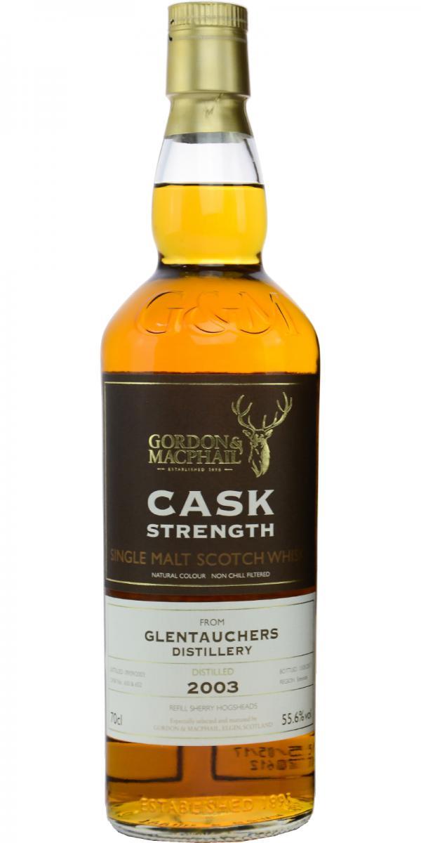 Glentauchers 2003 GM  Cask Strength