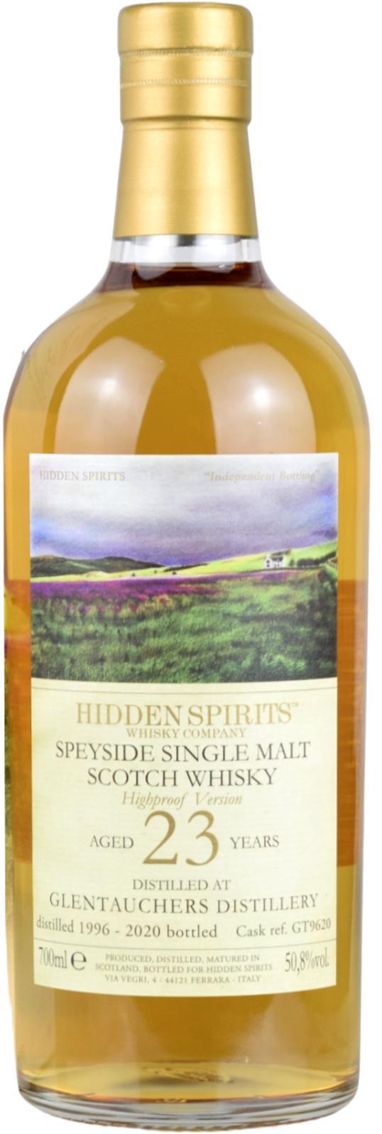 Glentauchers 1996 HiSp  Highproof