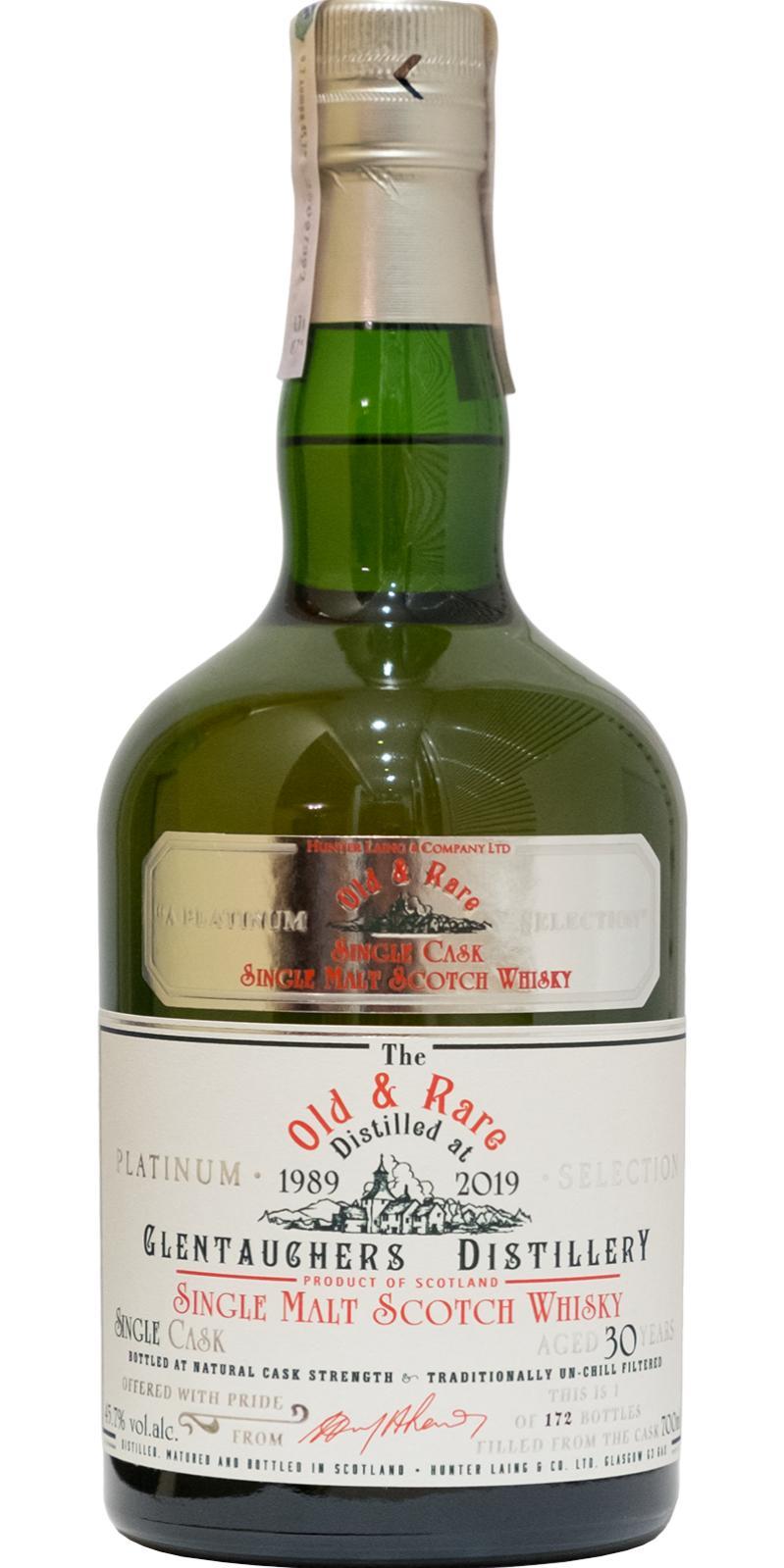 Glentauchers 1989 HL  Old & Rare - A Platinum Selection