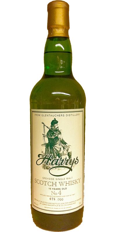 Glentauchers 1990 JM  Harrys No 4