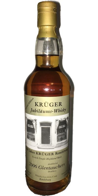 Glentauchers 2006 KW  Jubiläums-Whisky - 60 Jahre Krüger Rendsburg
