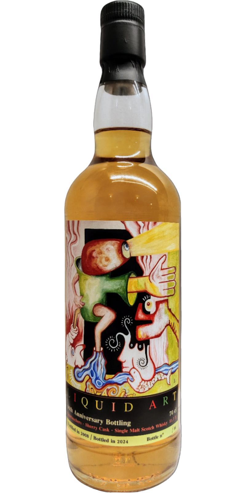 Glentauchers 2008 LA  10th anniversary bottling