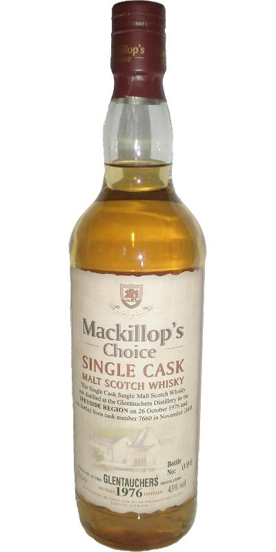 Glentauchers 1976 McC  Single Cask