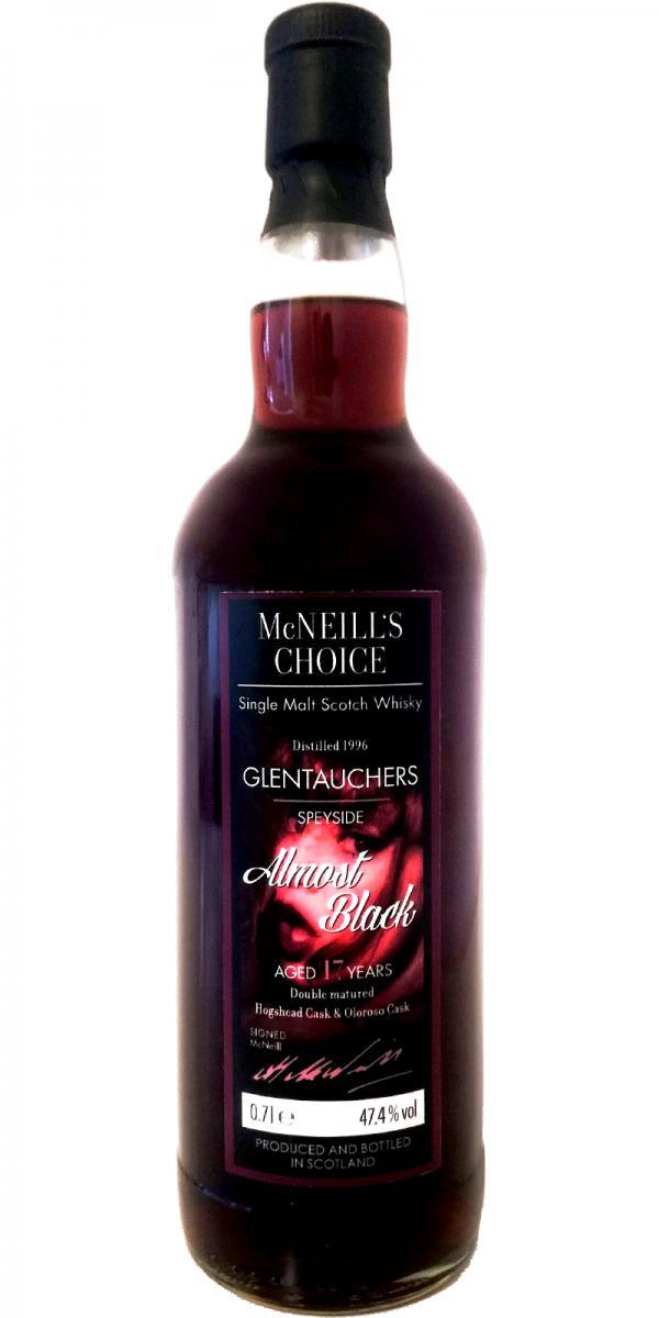 Glentauchers 1996 MNC  Almost Black