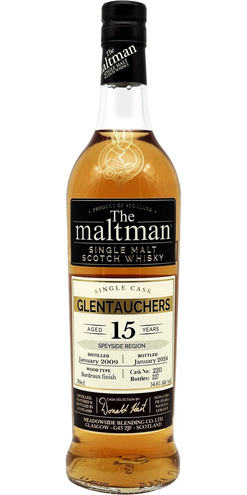 Glentauchers 2009 MBl  The Maltman