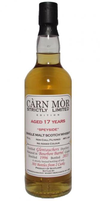 Glentauchers 1996 MMcK  Càrn Mòr - Strictly Limited Edition