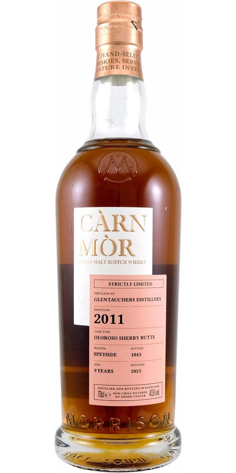 Glentauchers 2011 MSWD  Càrn Mòr - Strictly Limited