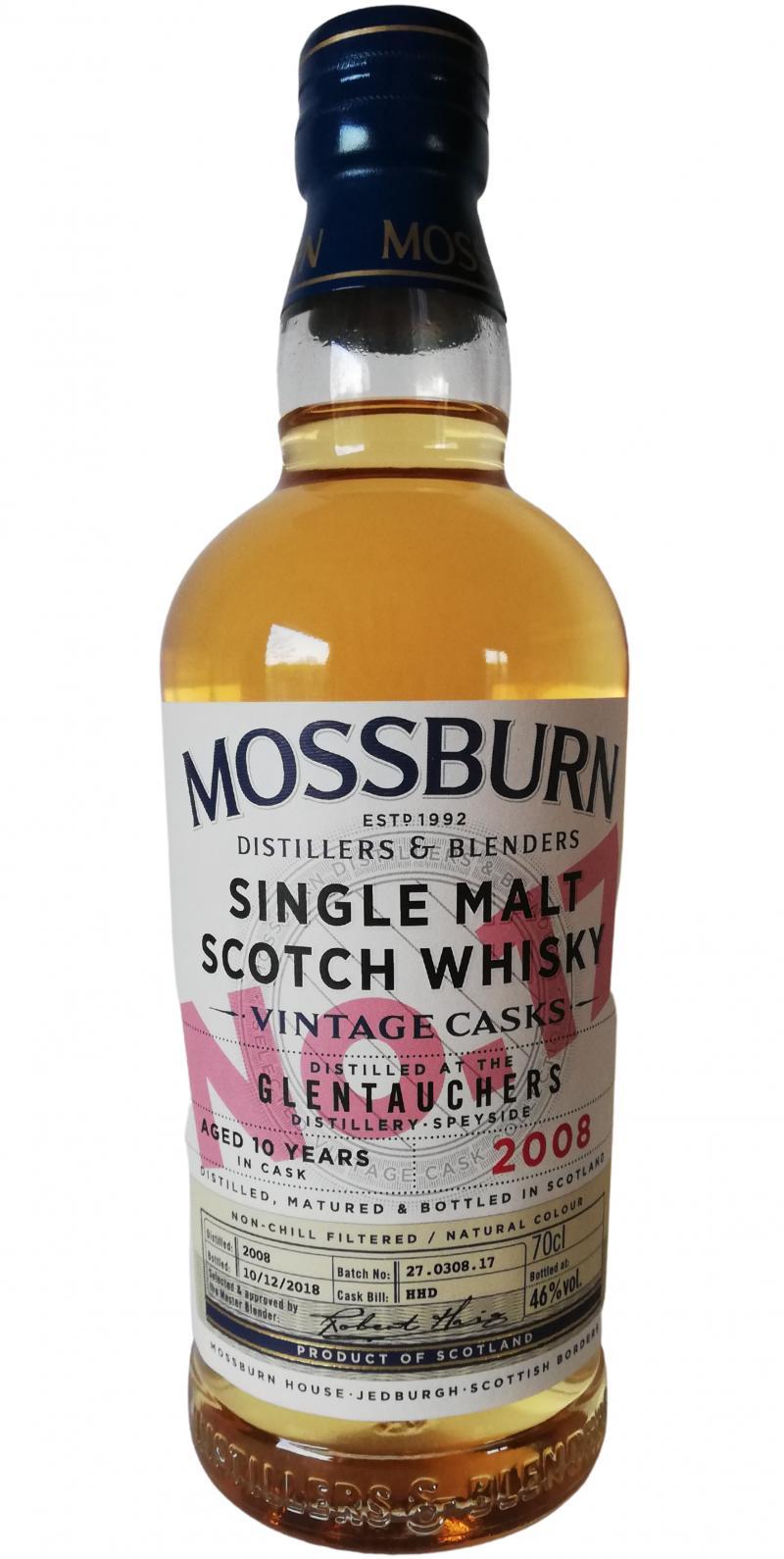 Glentauchers 2008 MDB  Vintage Casks - No. 17