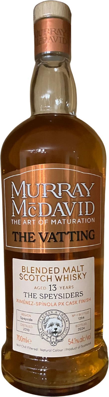 Blended Malt Scotch Whisky 2010 MM  The Vatting