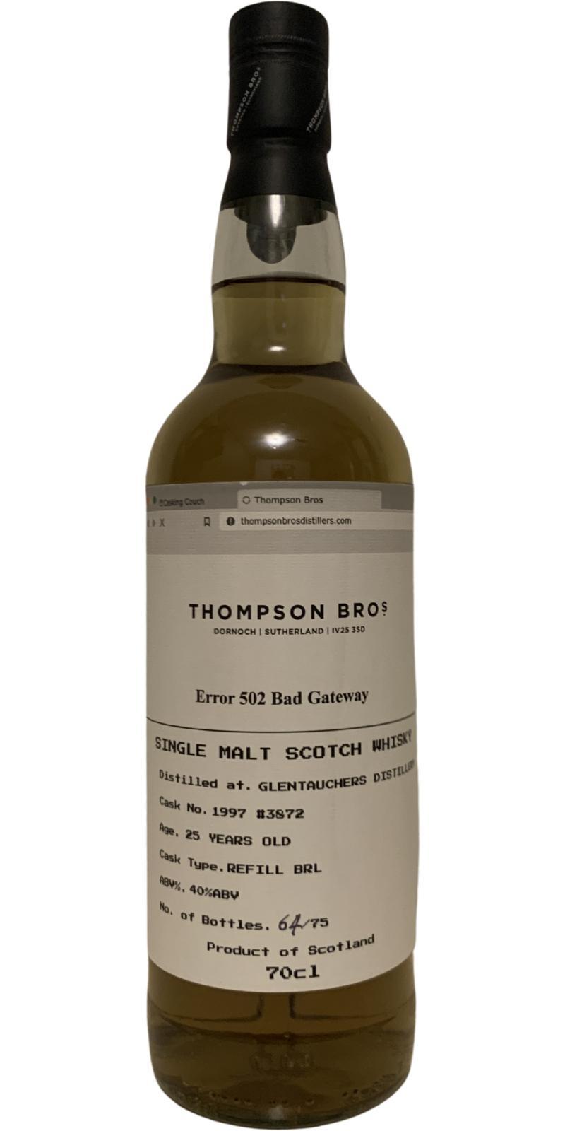 Glentauchers 1997 PST  Error 502 Bad Gateway