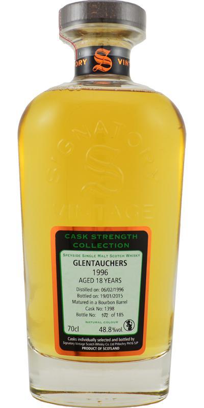 Glentauchers 1996 SV  Cask Strength Collection