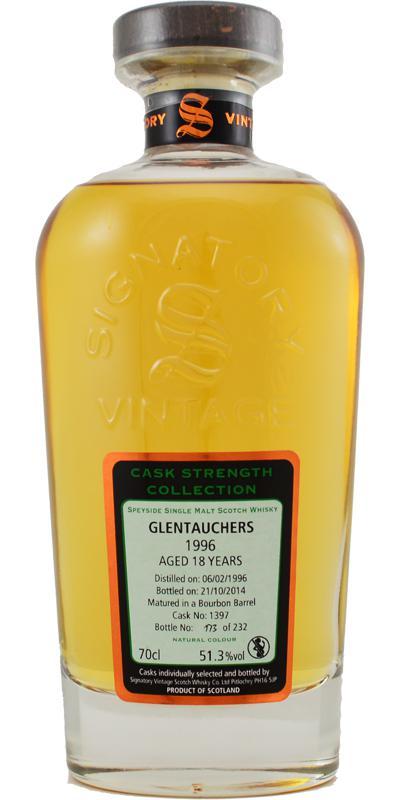 Glentauchers 1996 SV  Cask Strength Collection