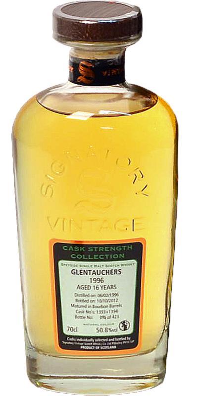 Glentauchers 1996 SV  Cask Strength Collection