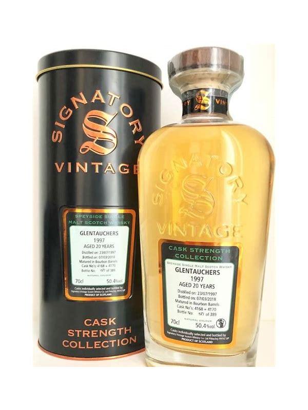 Glentauchers 1997 SV  Cask Strength Collection