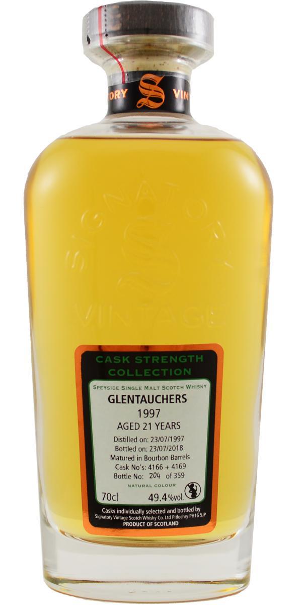 Glentauchers 1997 SV  Cask Strength Collection