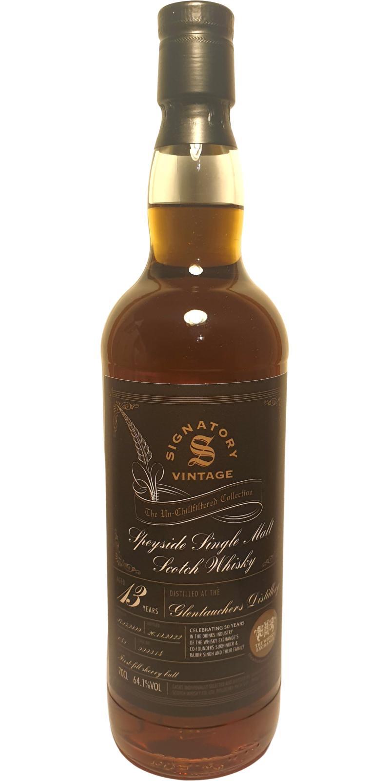 Glentauchers 2009 SV  Cask Strength Collection