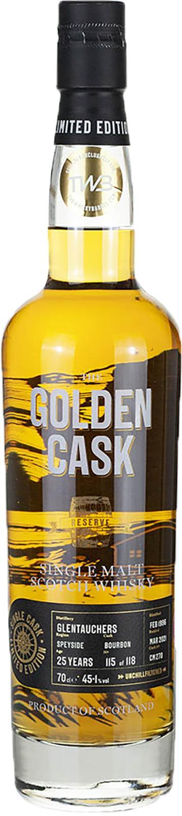 Glentauchers 1996 HMcD  The Golden Cask - Reserve
