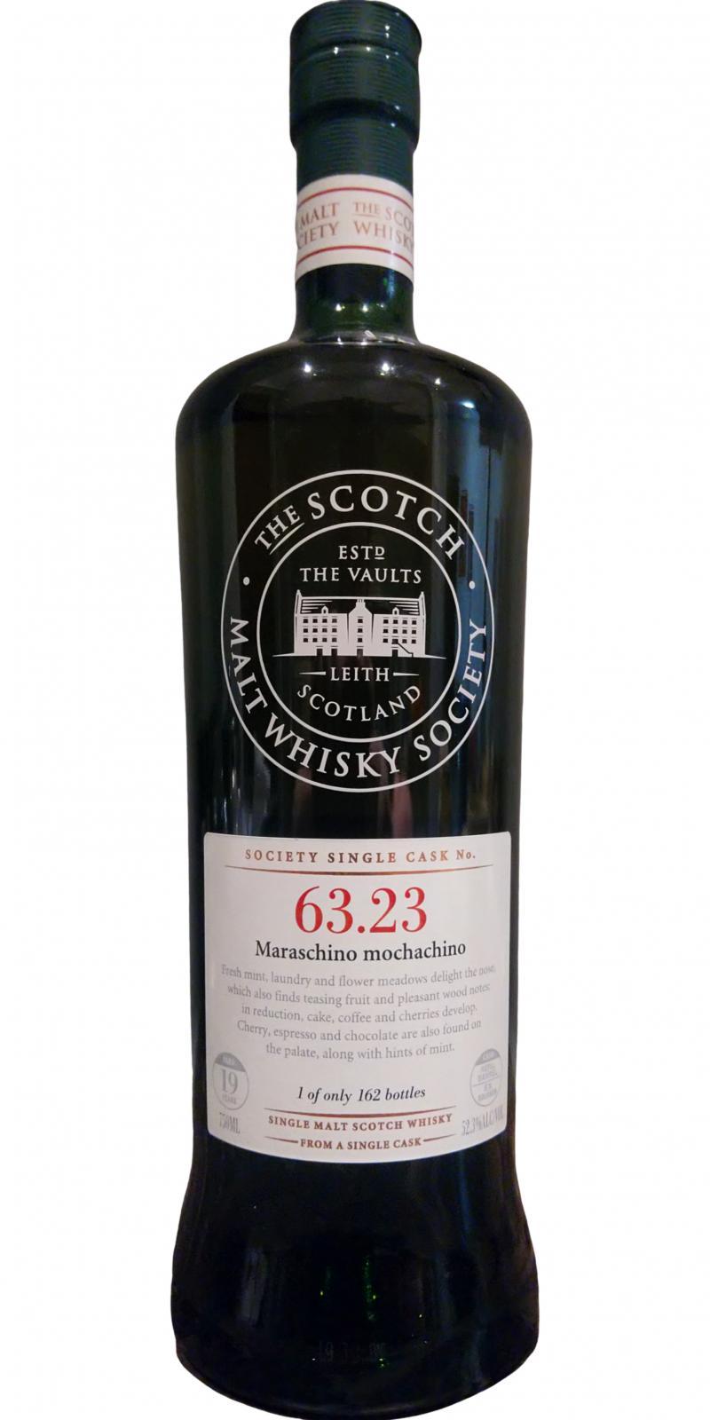 Glentauchers 1989 SMWS 63.23  Maraschino mochachino