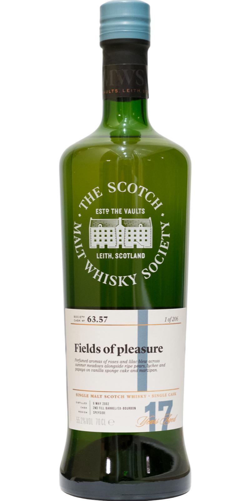 Glentauchers 2002 SMWS 63.57  Fields of pleasure