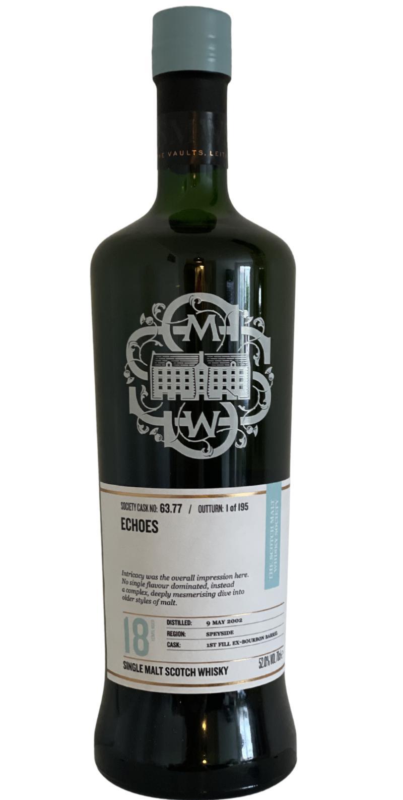 Glentauchers 2002 SMWS 63.77  Echoes