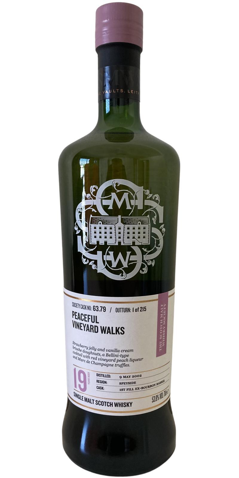 Glentauchers 2002 SMWS 63.79  Peaceful vineyard walks