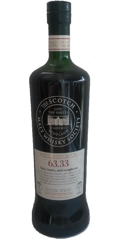 Glentauchers 2006 SMWS 63.33  Rich, treacly, and sumptuous