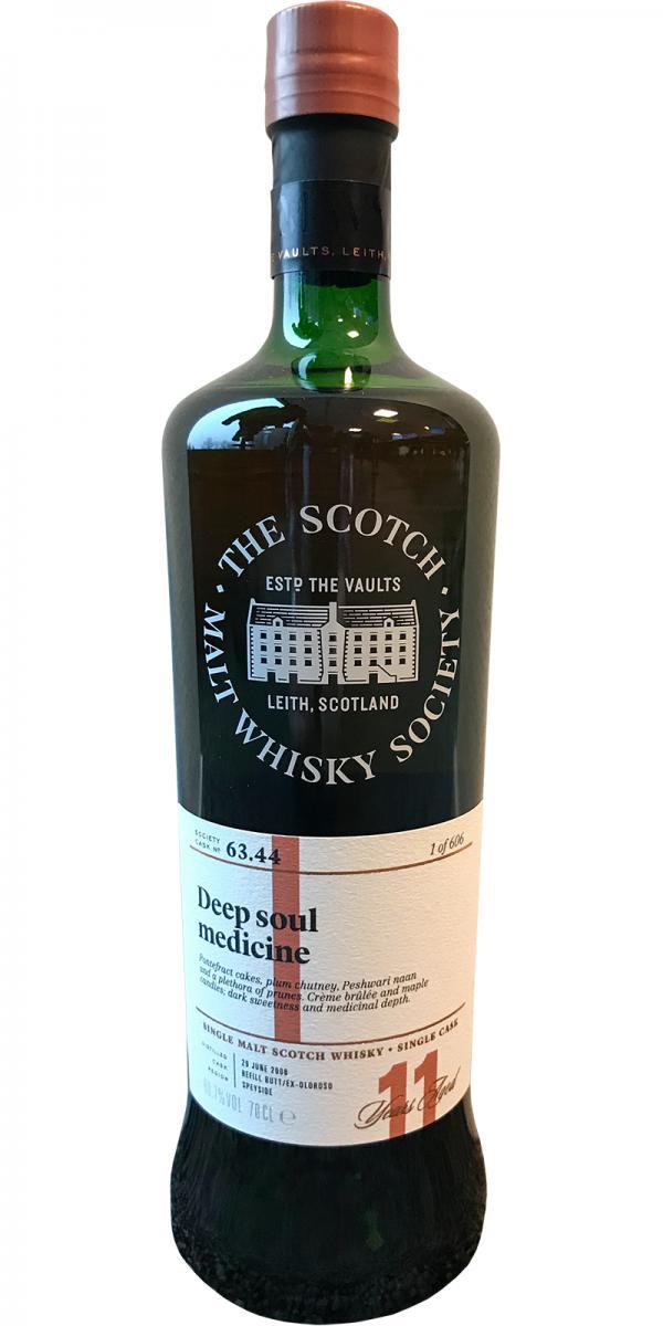 Glentauchers 2006 SMWS 63.44  Deep soul medicine