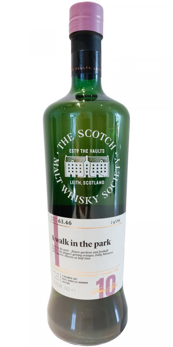 Glentauchers 2007 SMWS 63.46  A walk in the park