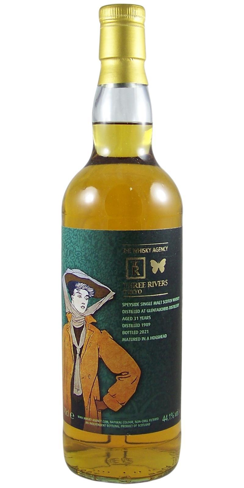 Glentauchers 1989 TWA  Joint bottling with Three Rivers Tokyo