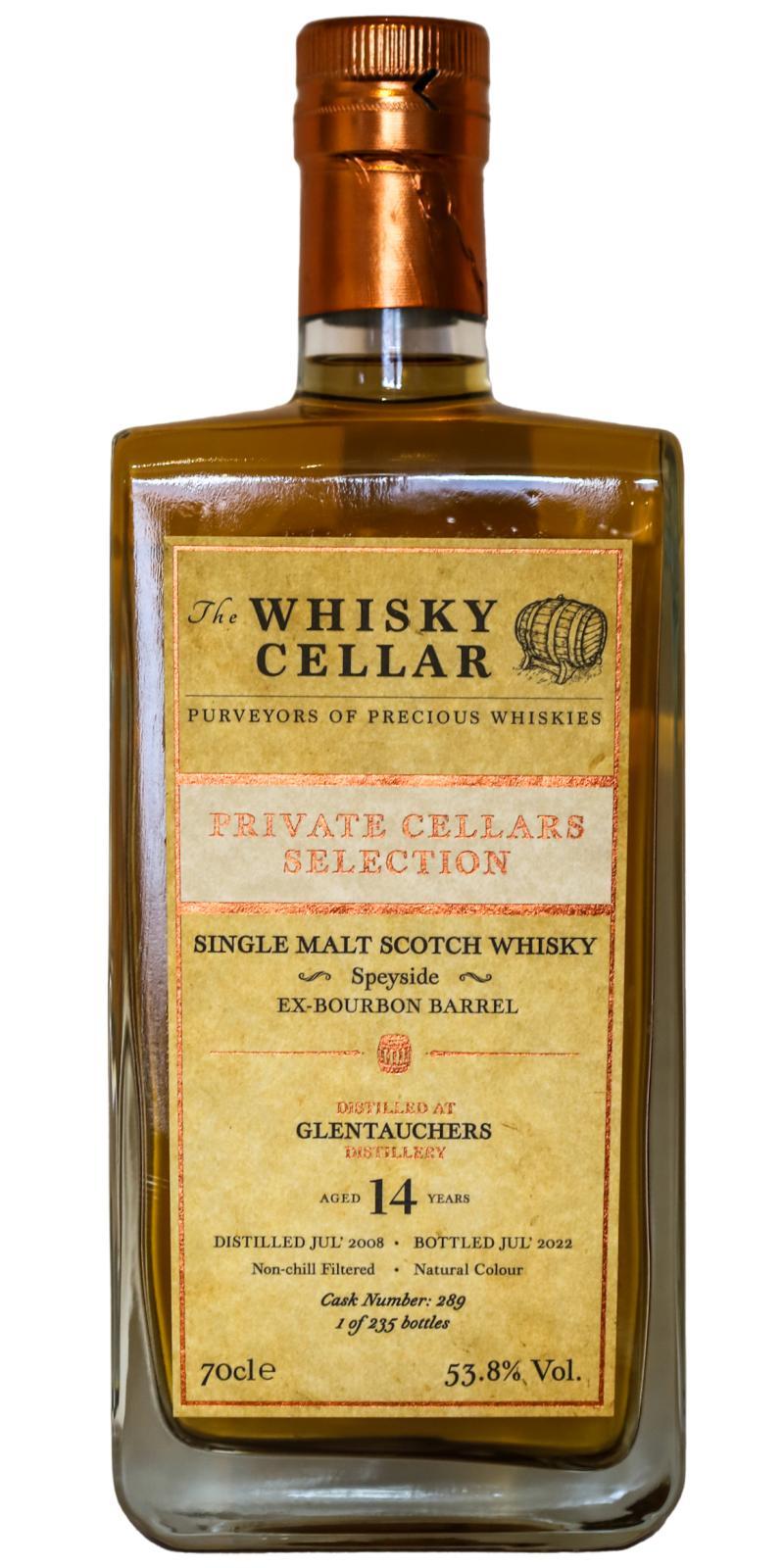 Glentauchers 2008 TWCe  Private Cellars Selection