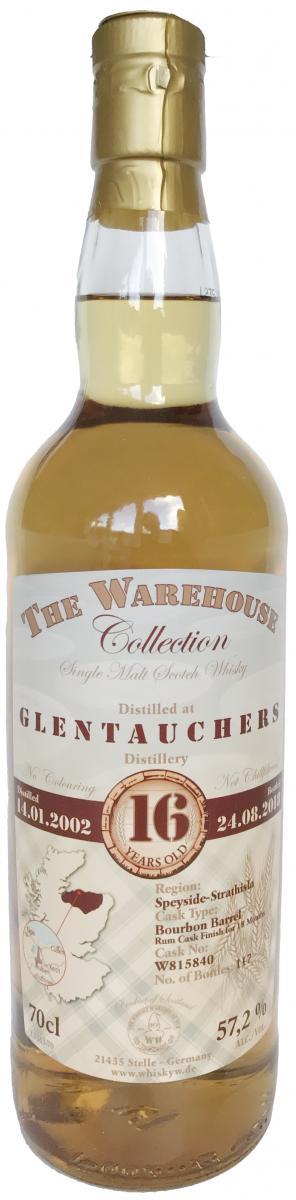 Glentauchers 2002 WW8  The Warehouse Collection