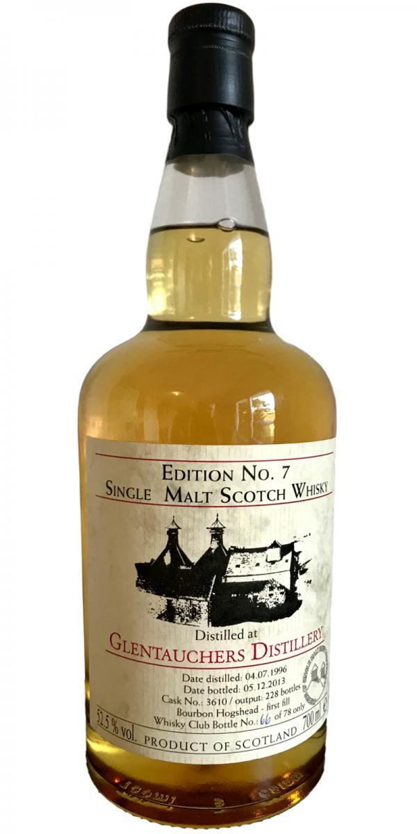 Glentauchers 1996 UD  for Friends of Single Malt Bonn