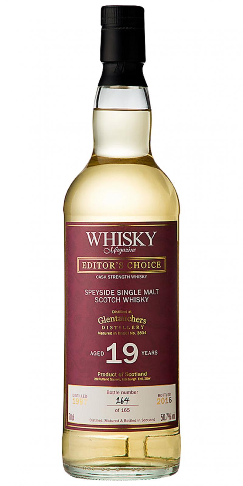 Glentauchers 1997 UD  Whisky Magazine - Editor's Choice