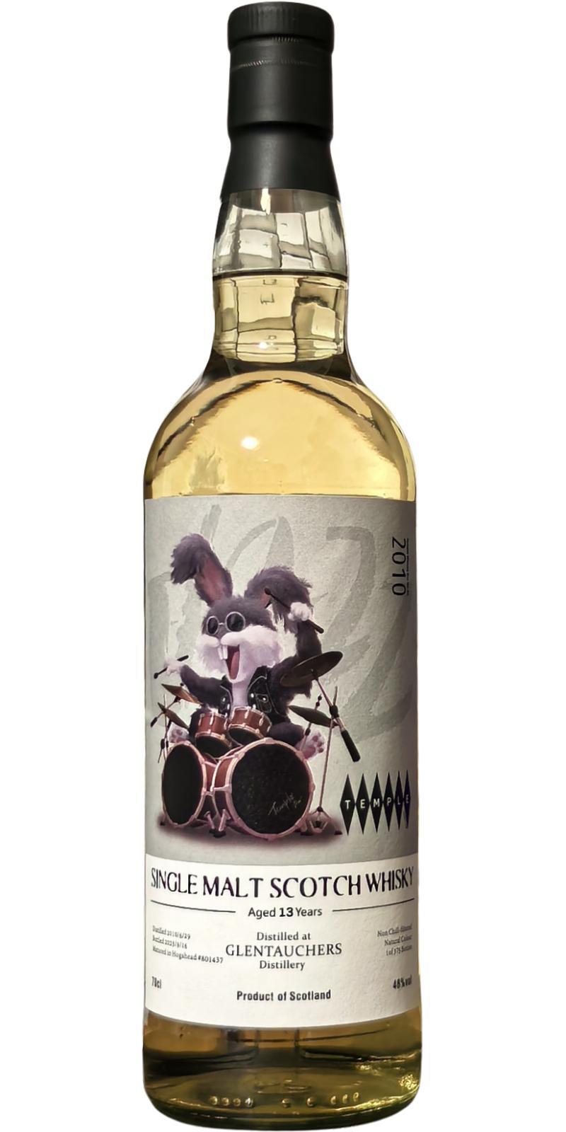 Glentauchers 2010 UD  Temple Whisky Bar No.03