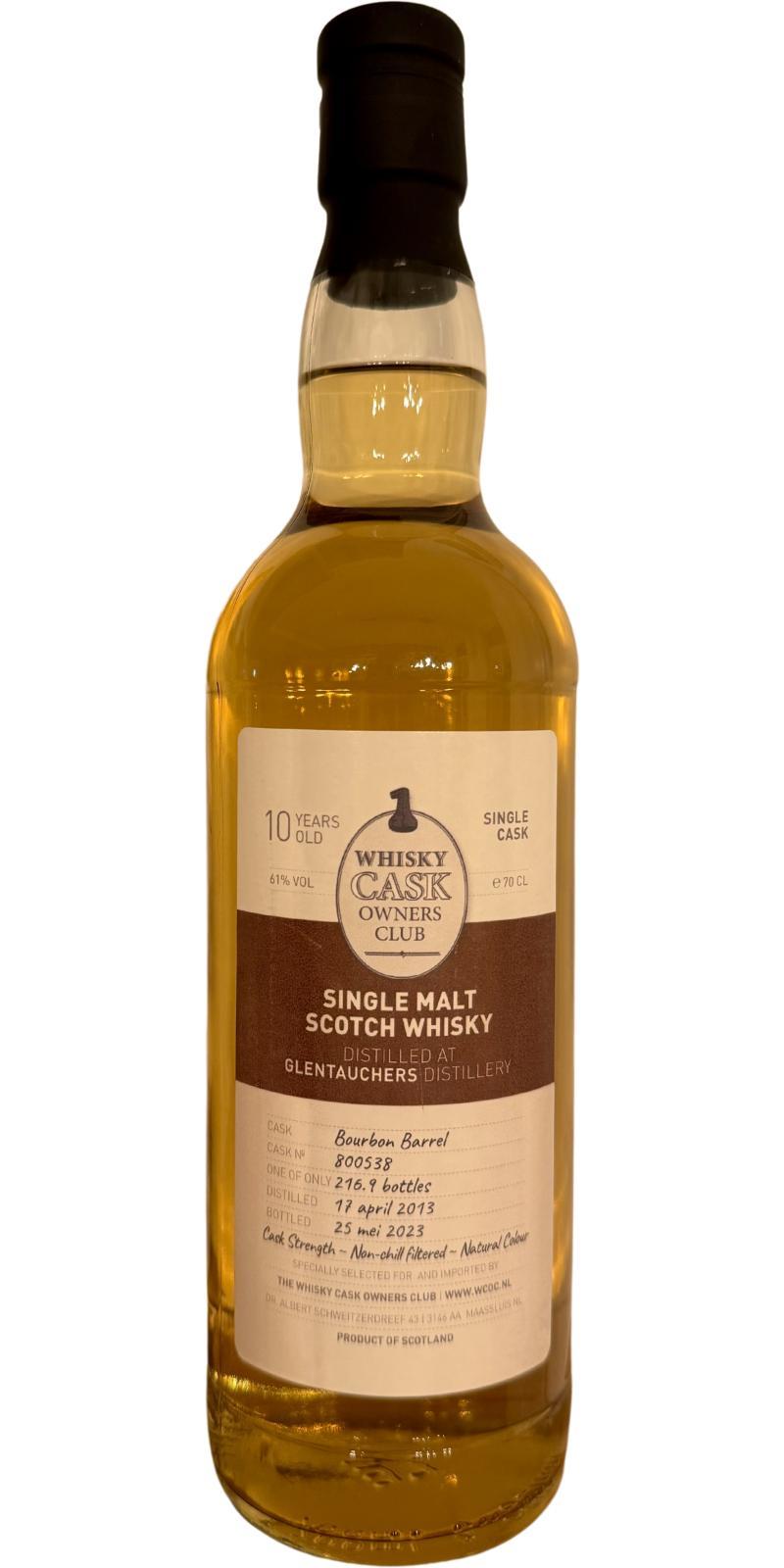 Glentauchers 2013 UD