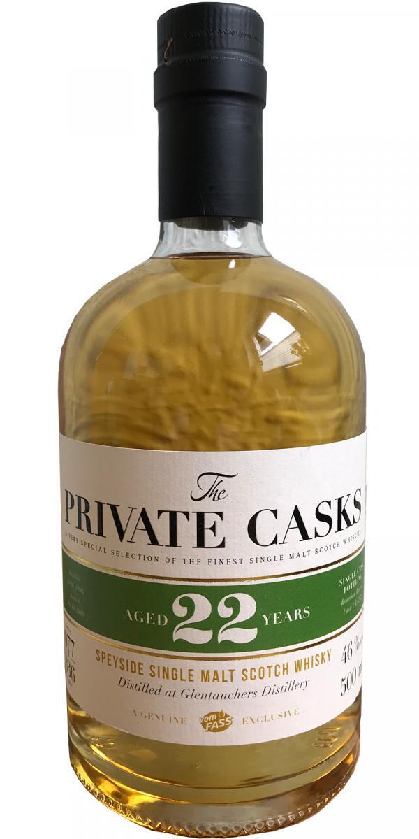 Glentauchers 1996 vF  The Private Casks
