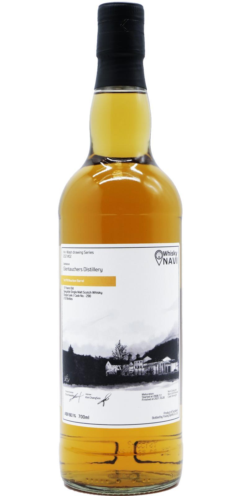 Glentauchers 2008 WhNa  Ink-Wash drawing Series 2021#02