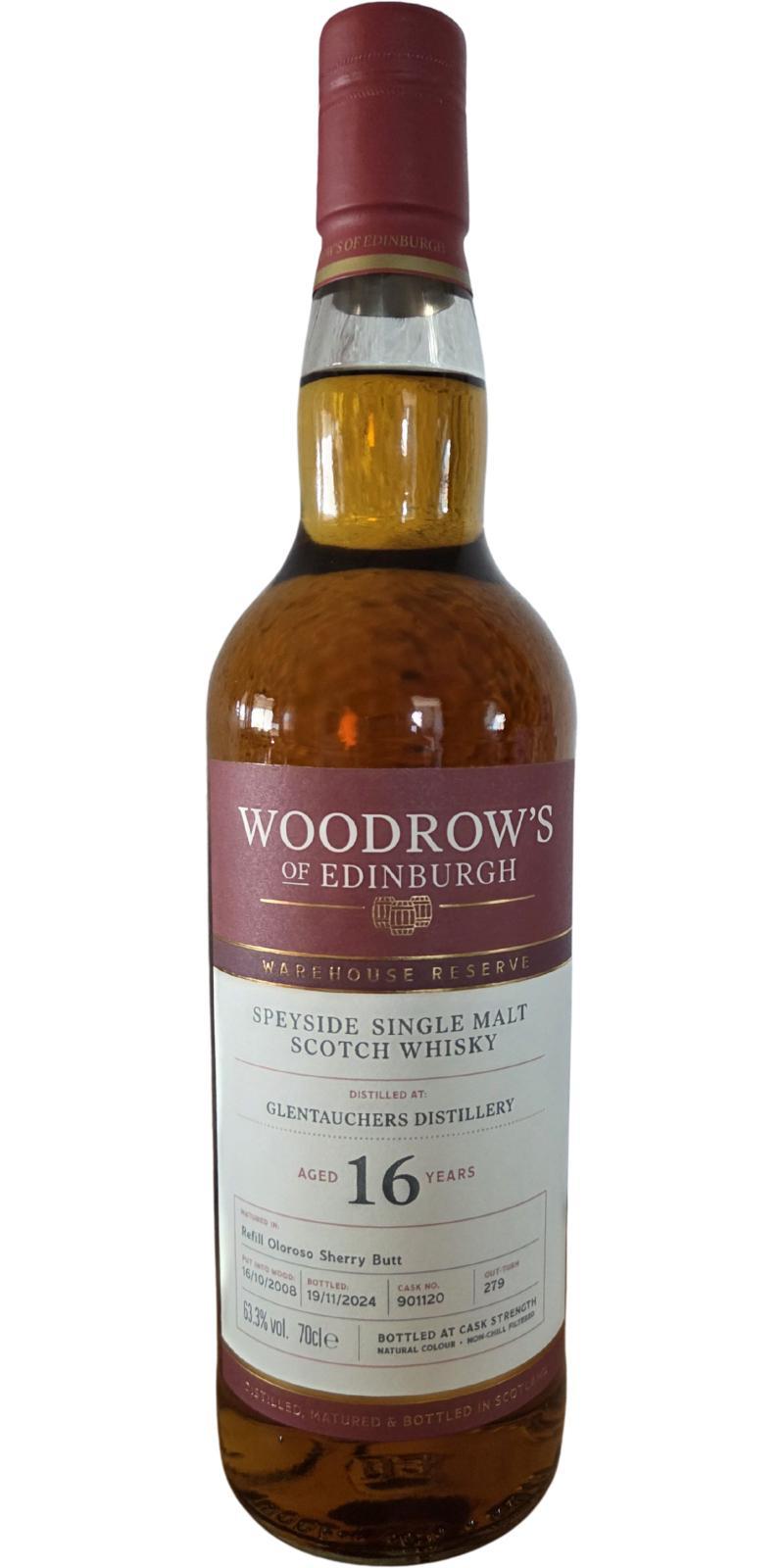 Glentauchers 2008 WroE  Warehouse Reserve