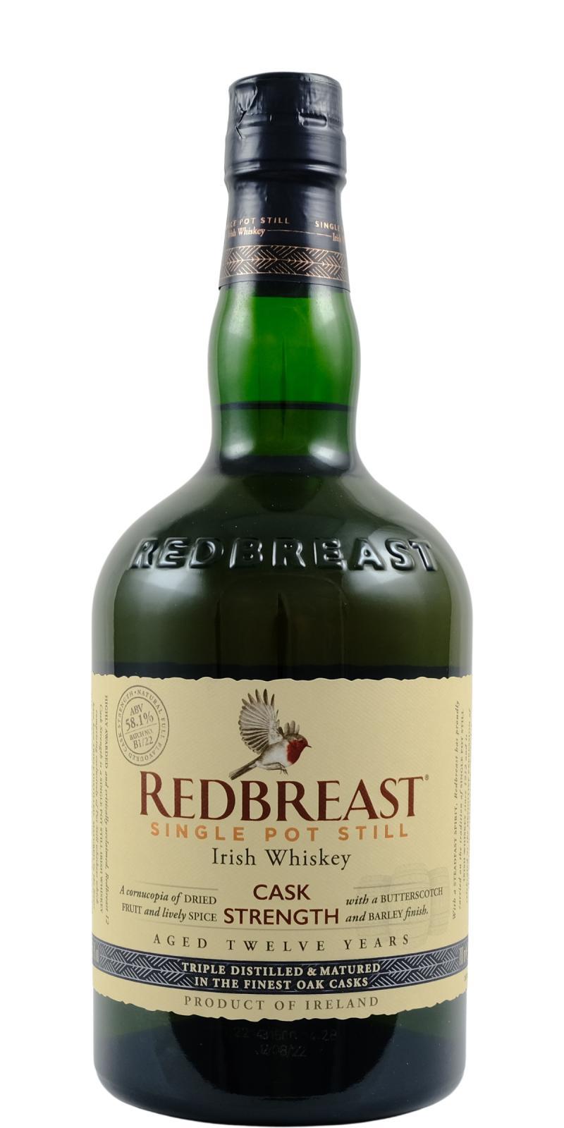 Redbreast 12-year-old  Cask Strength