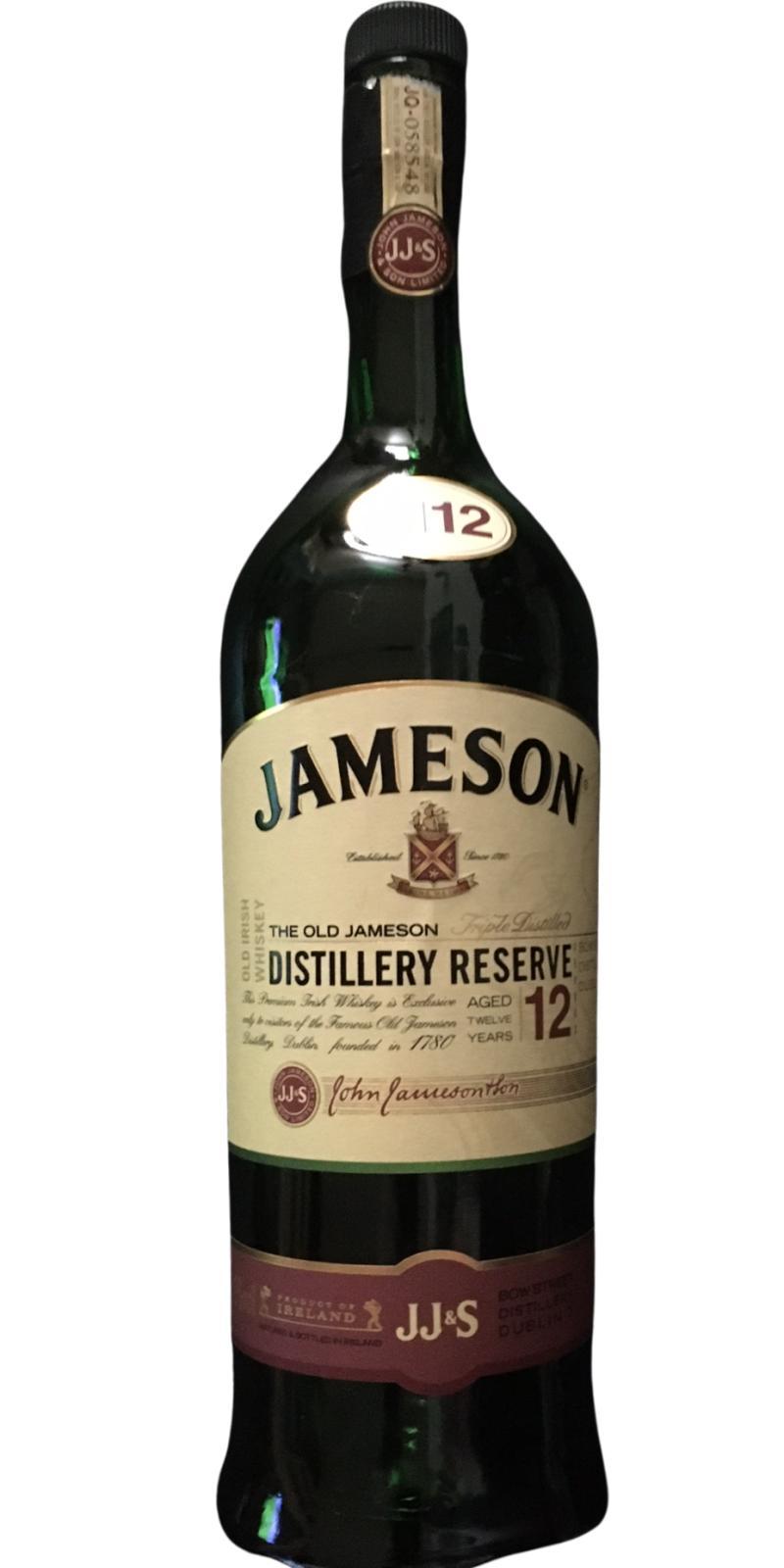 Jameson 12-year-old  Distillery Reserve
