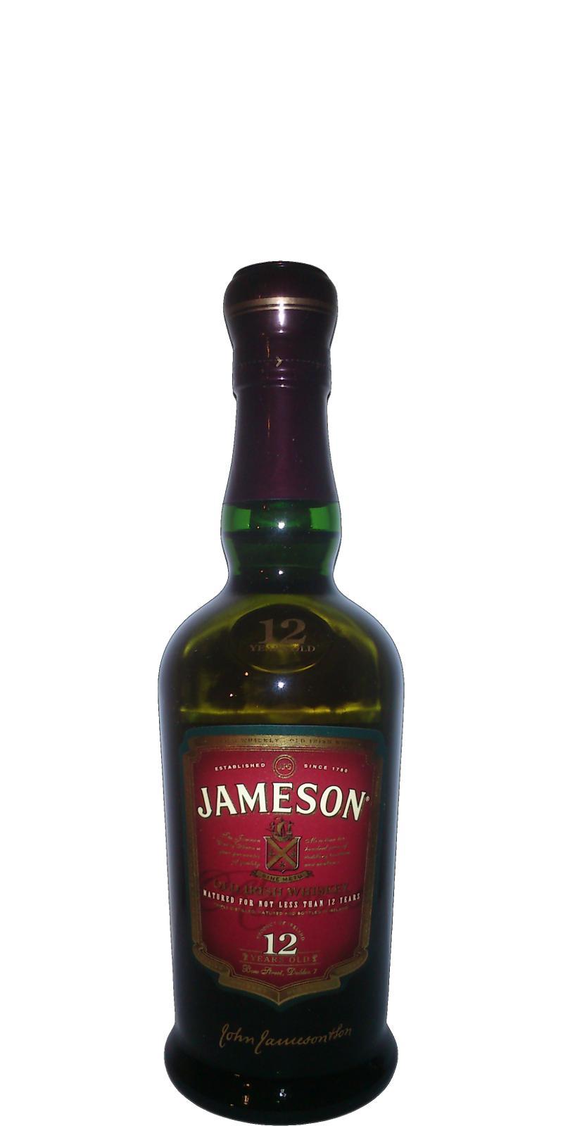 Jameson 12-year-old  Old Irish Whiskey