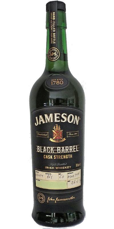 Jameson Black Barrel - Cask Strength  Hand Bottled at the Distillery