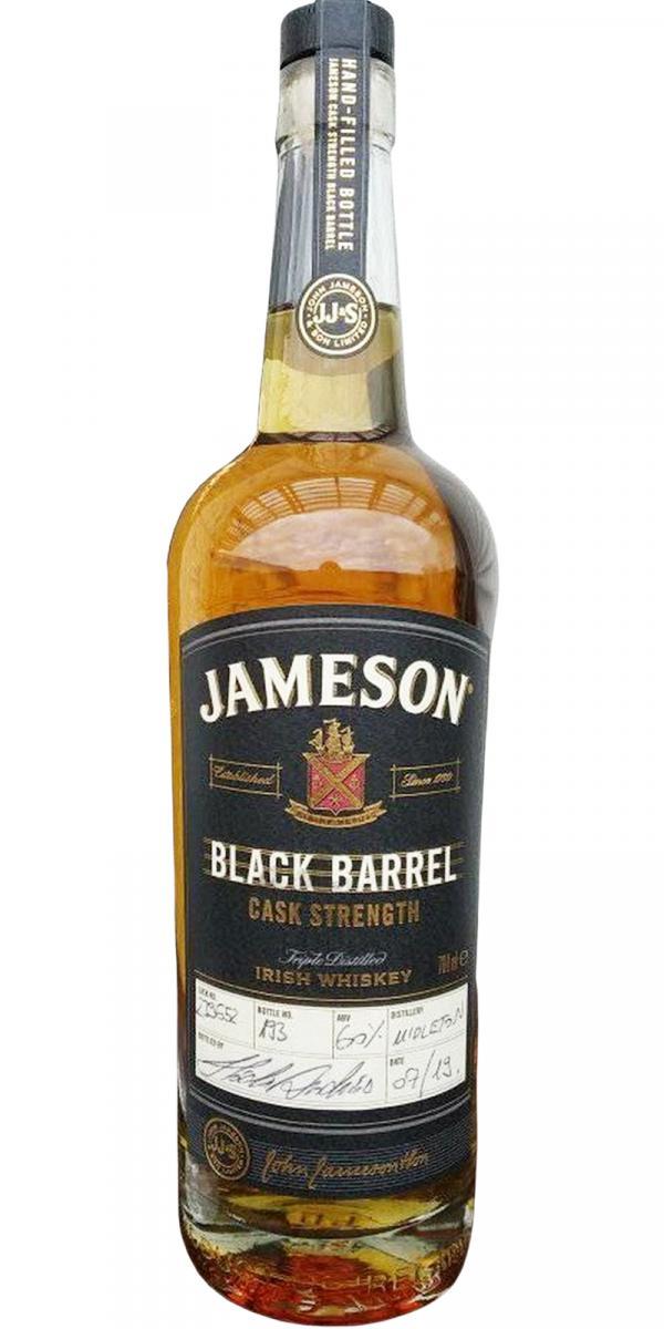 Jameson Black Barrel - Cask Strength  Hand Bottled at the Distillery