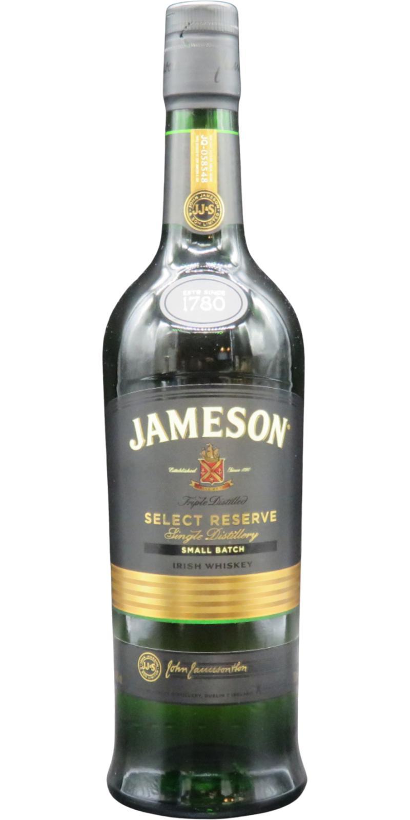 Jameson Select Reserve  Small Batch
