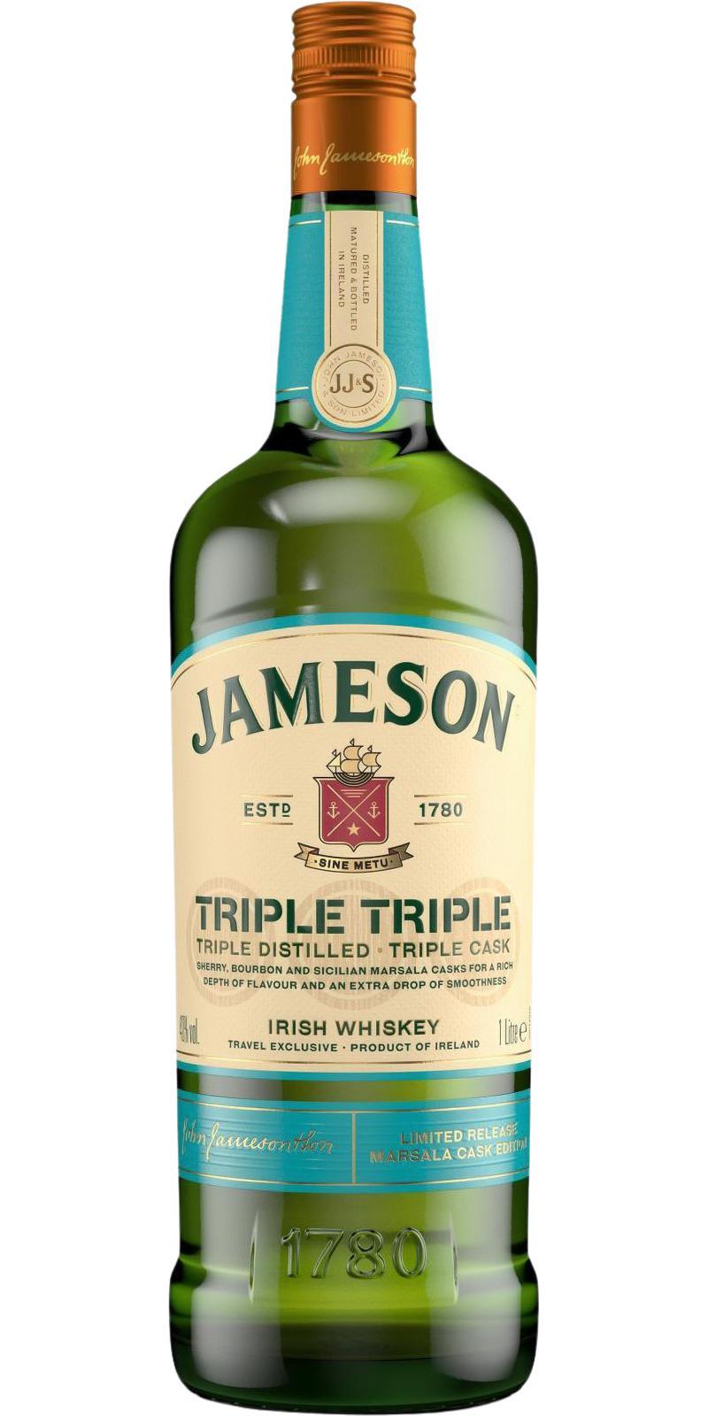 Jameson Triple Triple  Triple Distilled - Triple Cask