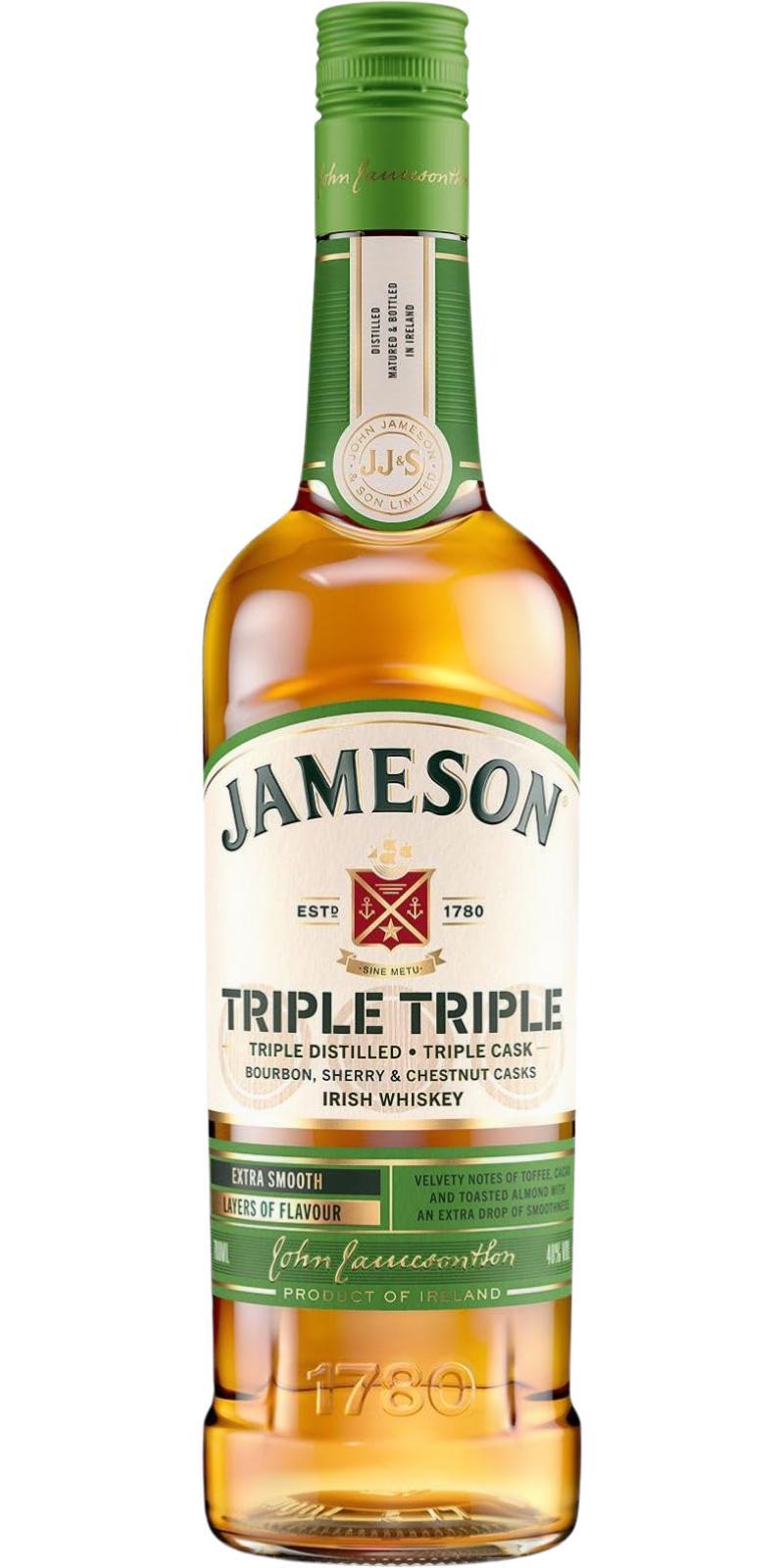 Jameson Triple Triple  Triple Distilled - Triple Cask