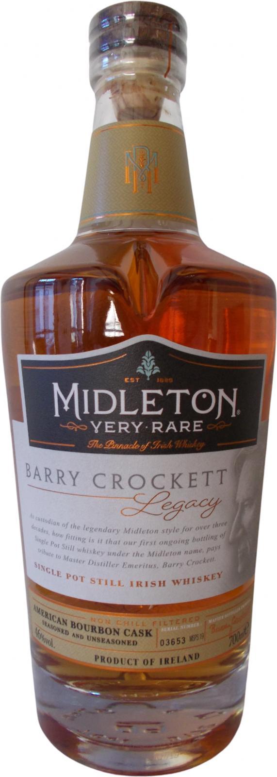 Midleton Barry Crockett  Legacy